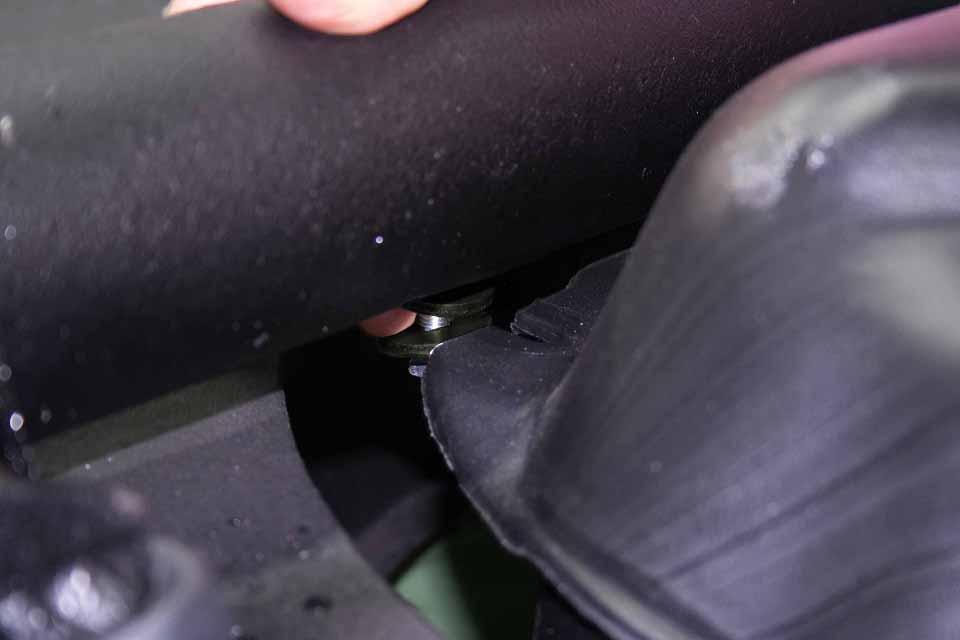 Tanksleuven tussen de kunststof ringen — foto 17